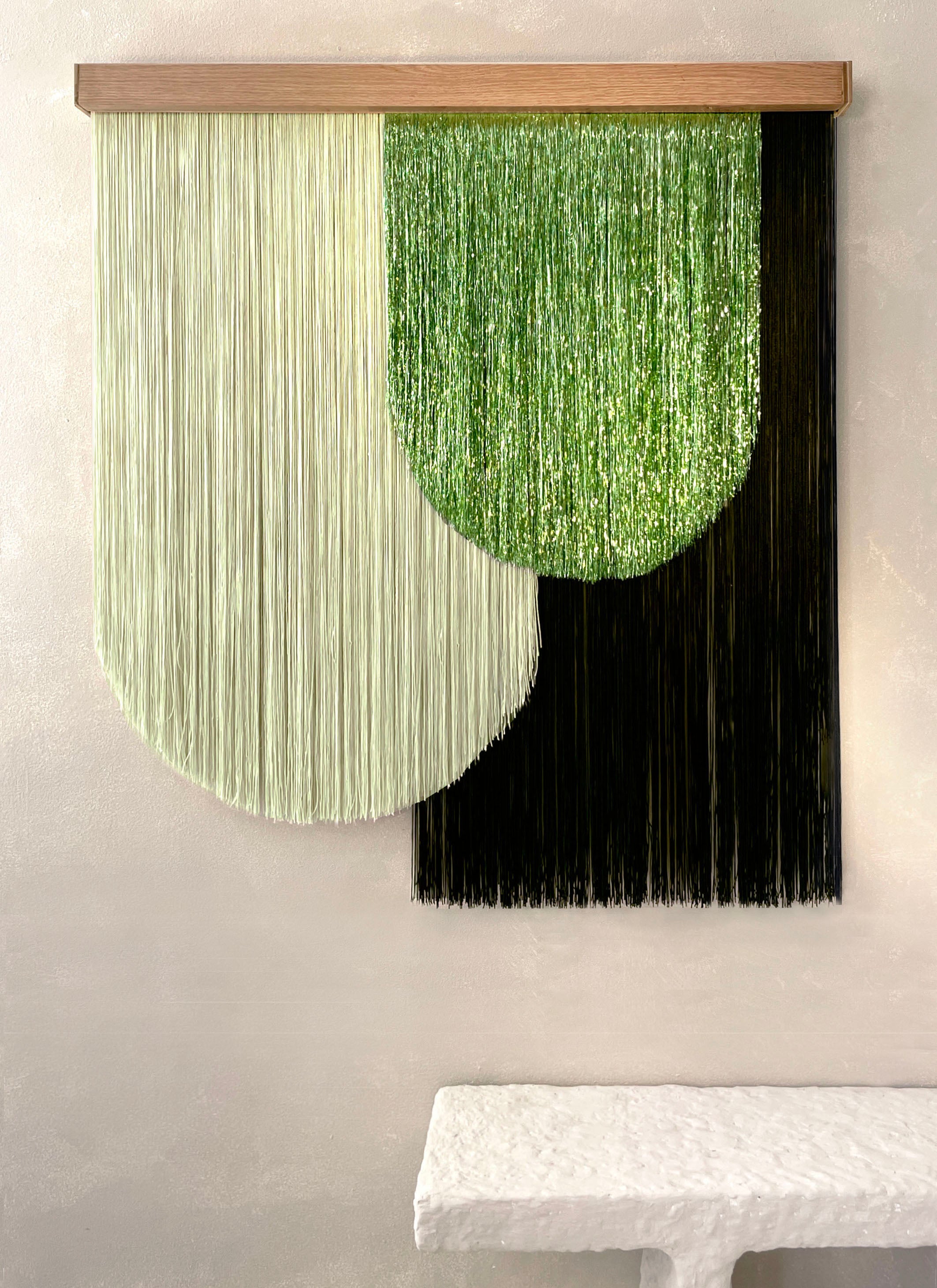 MANES WALL HANGING IN SAGE